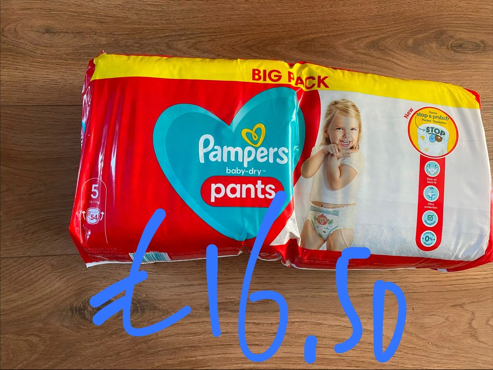 22 Pakken Luierbroekjes Maat 5 (Pampers & Etos), Ophalen, Nieuw
