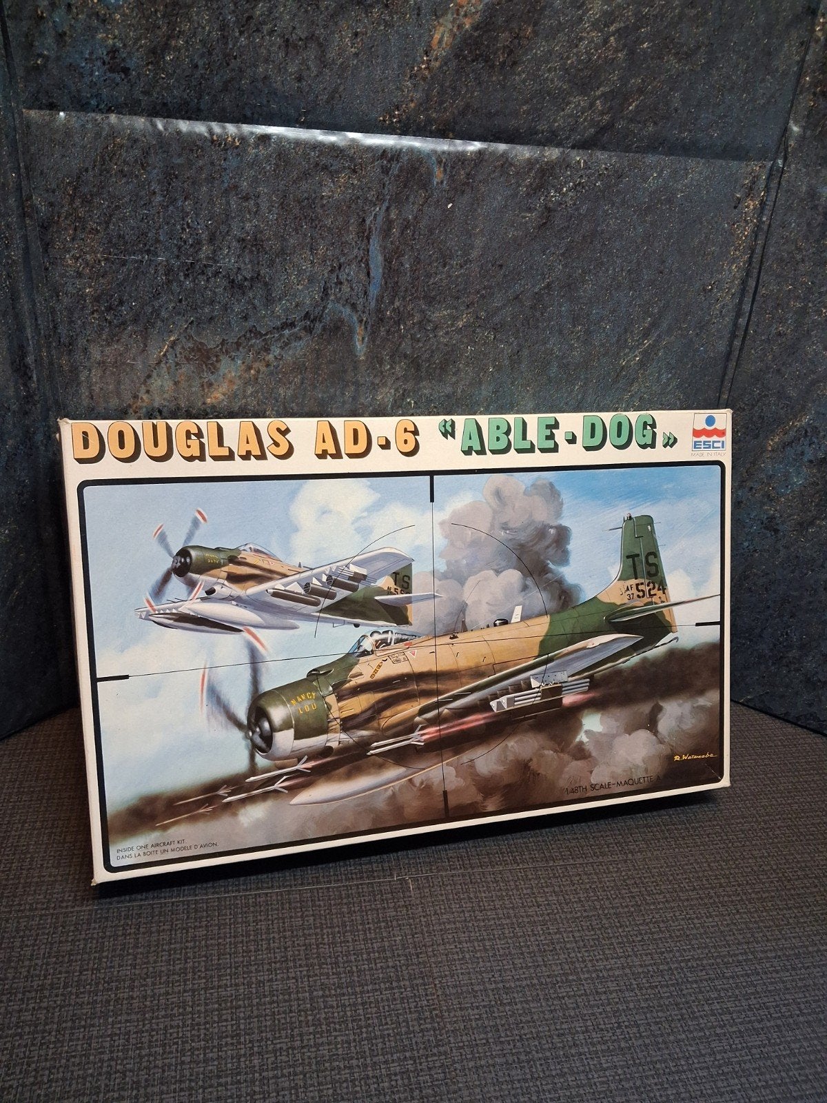 ESCI - Douglas AD-6 "Able-Dog", Overige merken, 1:72 tot 1:144, Ophalen of Verzenden, Zo goed als nieuw