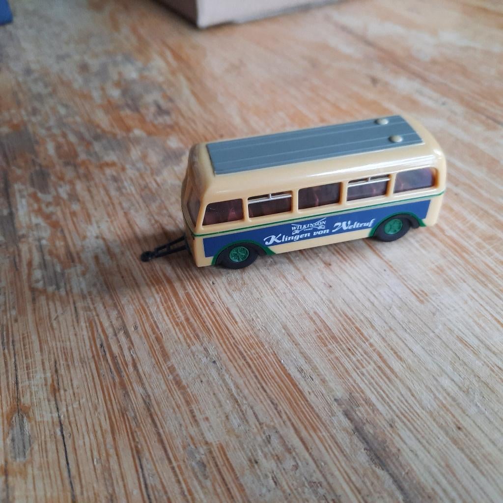 Brekina bus-aanhanger, Ophalen of Verzenden, Bus of Vrachtwagen, Brekina
