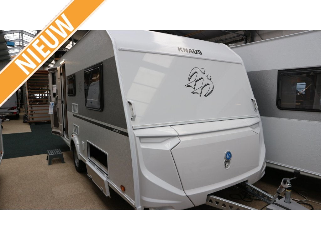Knaus Sport 500 EU prijs incl div opties, Caravans en Kamperen, Caravans, Overige typen, Bedrijf, Stabilisator, 5 tot 6 meter