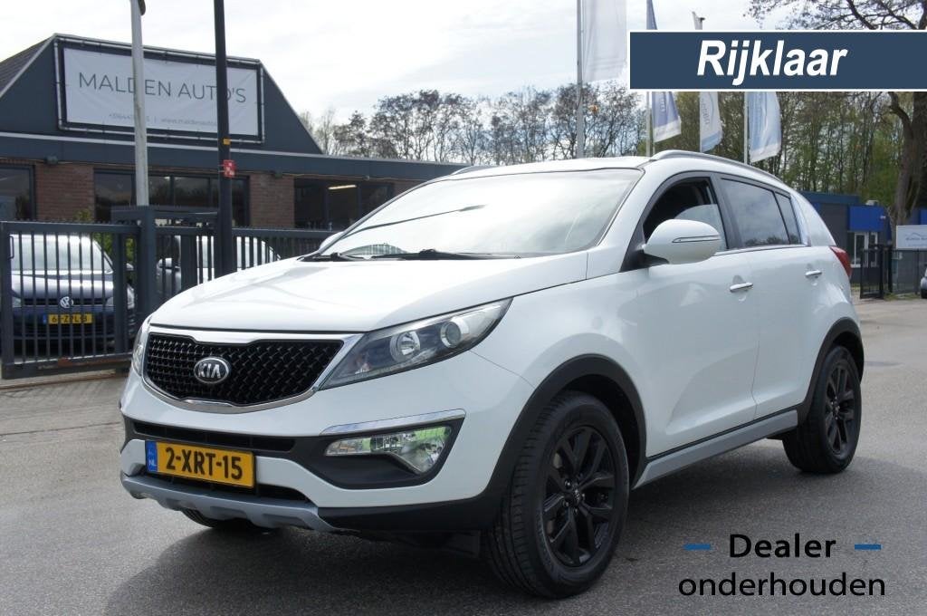 Kia SPORTAGE 1.6 GDI WORLD CUP ED LEDER/PARELMOER/NAVI/PDC/C, Auto's, Voorwielaandrijving, Euro 5, 135 pk, 4 cilinders