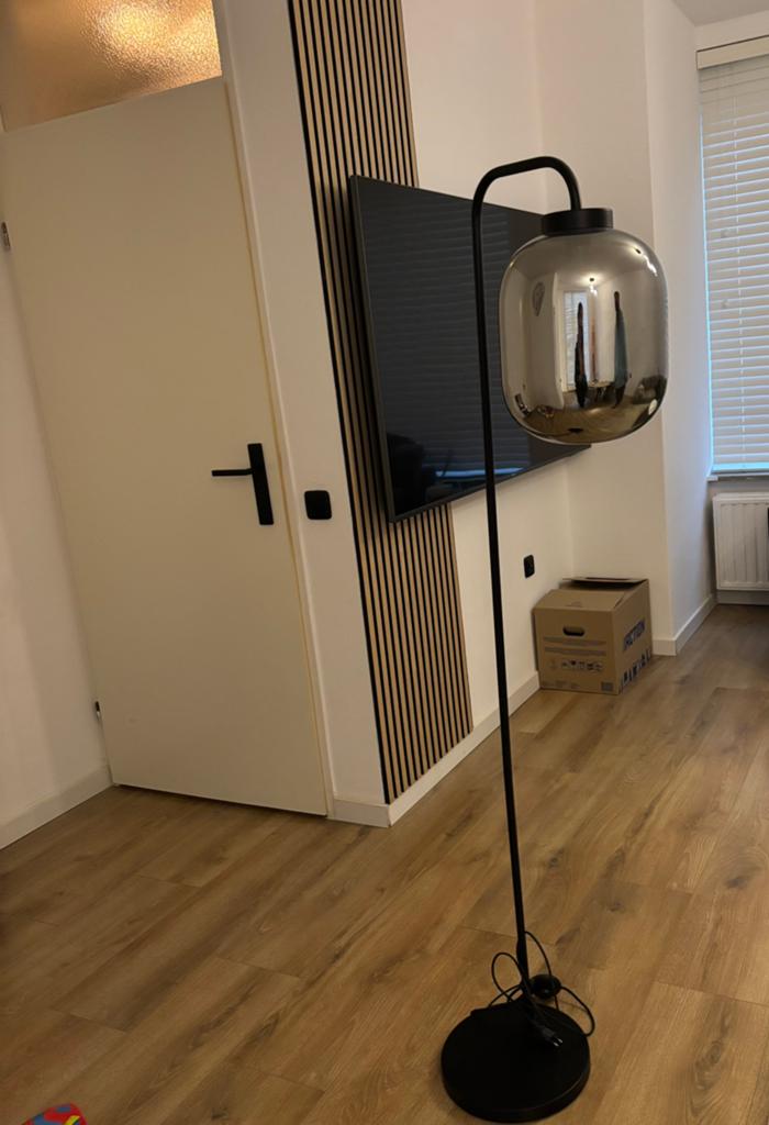 Staande lamp, Ophalen of Verzenden, Zo goed als nieuw, Minder dan 100 cm
