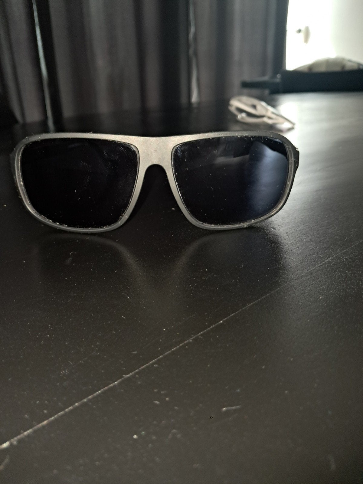 Emporio Armani Zonnebril met Hoesjeop sterkte, Overige merken, Gebruikt, Zonnebril, Zwart
