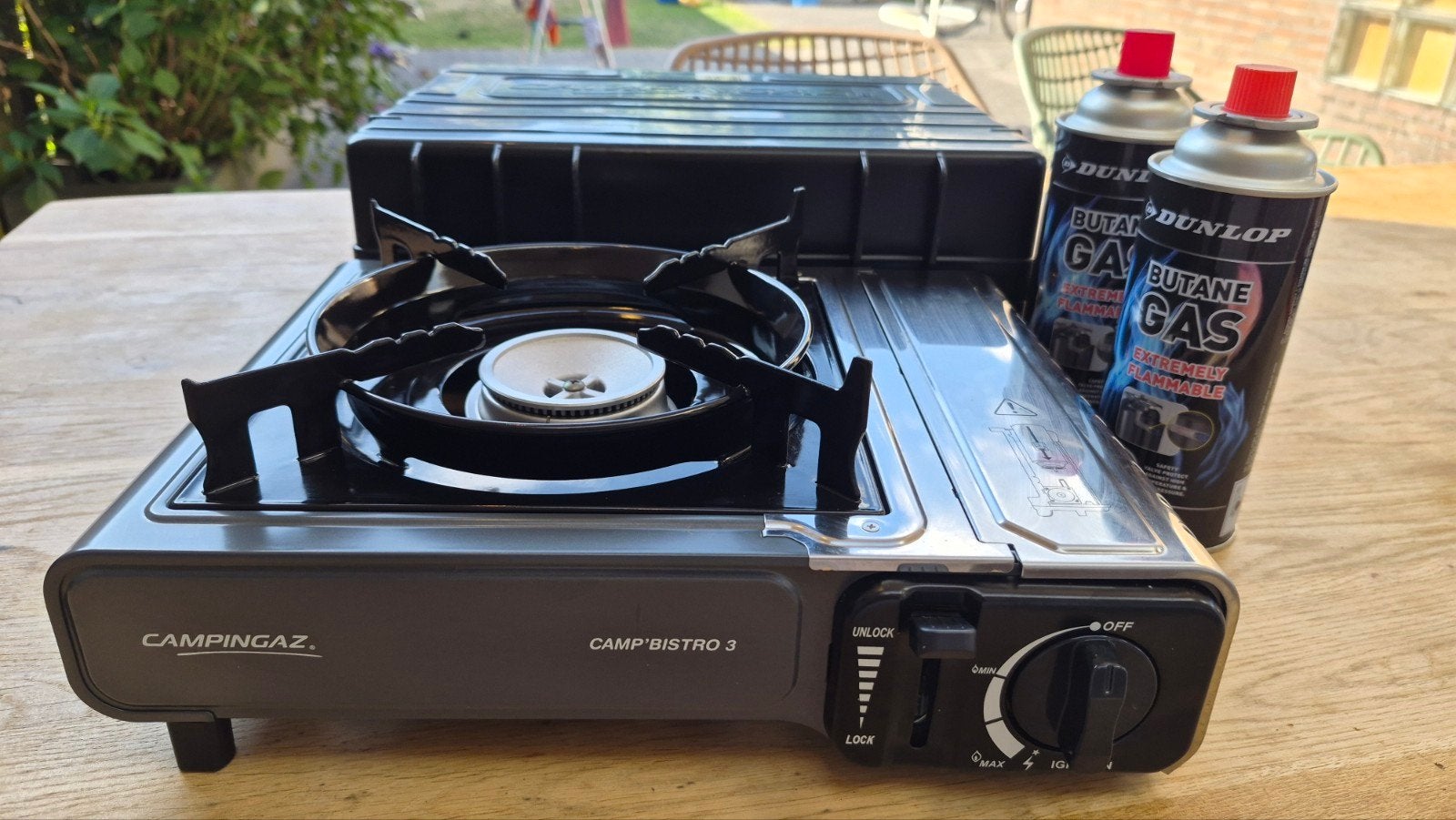 campingaz camp bistro 3, Ophalen of Verzenden, Zo goed als nieuw
