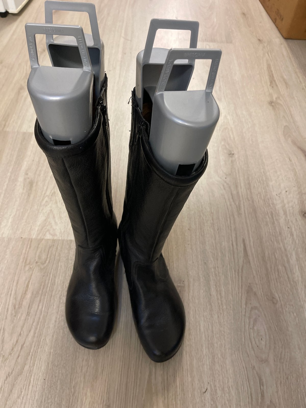 Hush Puppies Zwarte Leren Laarzen Maat 38, Ophalen of Verzenden, Zo goed als nieuw, Zwart, Lage of Enkellaarzen