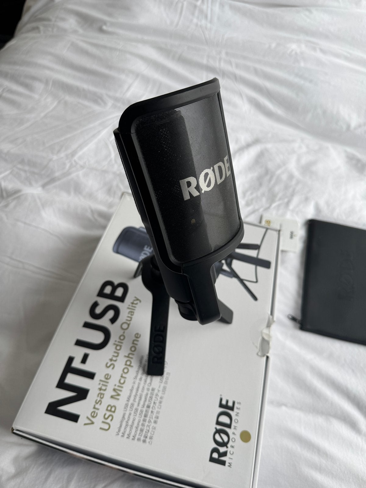 RODE NT-USB Microfoon, Muziek en Instrumenten, Verzenden, Zo goed als nieuw, Studiomicrofoon