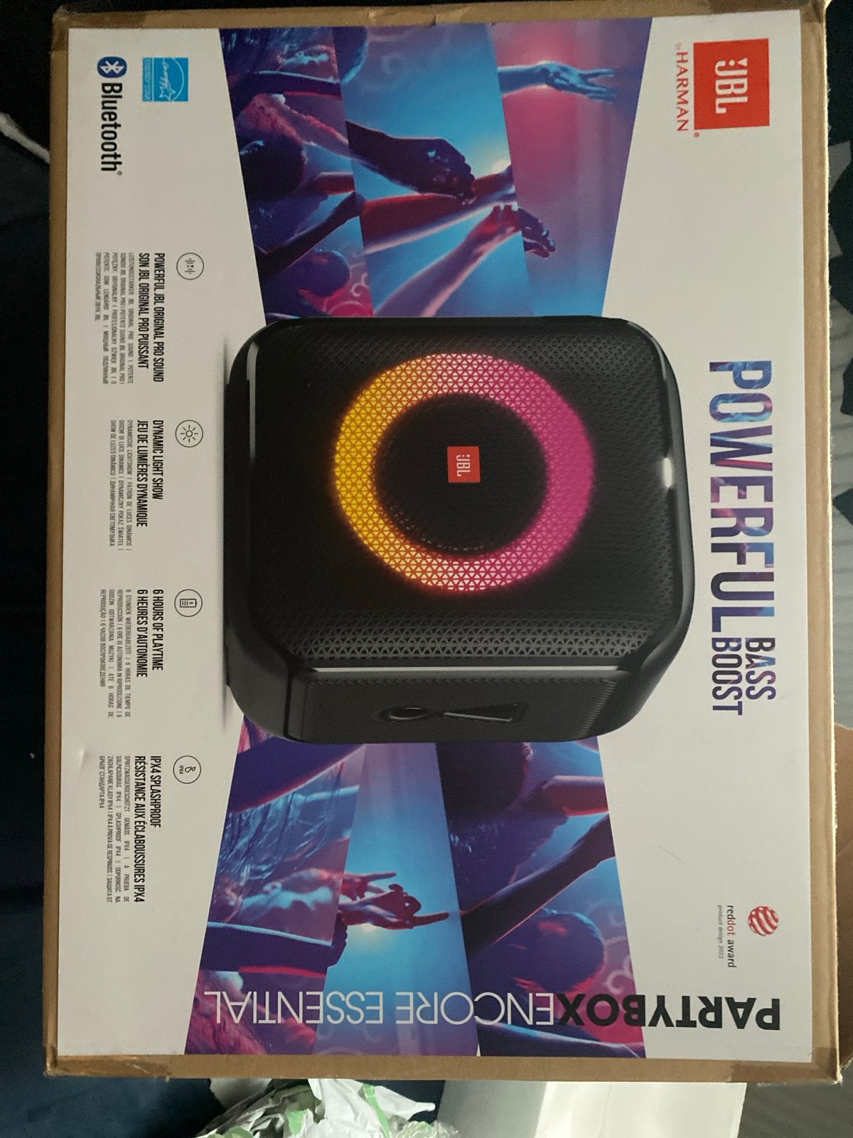 Foto 6 van JBL PartyBox Encore Essential + doos + lader