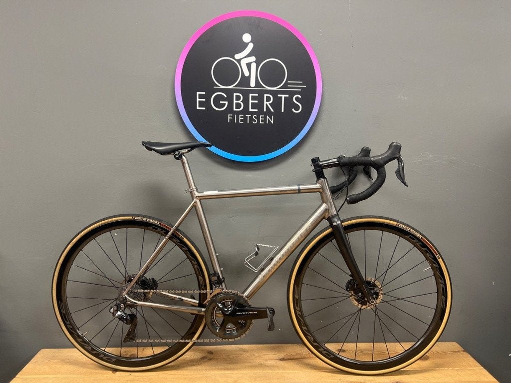 Van Nicholas Skeiron Heren Titanium 54cm M 2018, Fietsen en Brommers, Overige merken, Gebruikt, -, - 0
-, NL