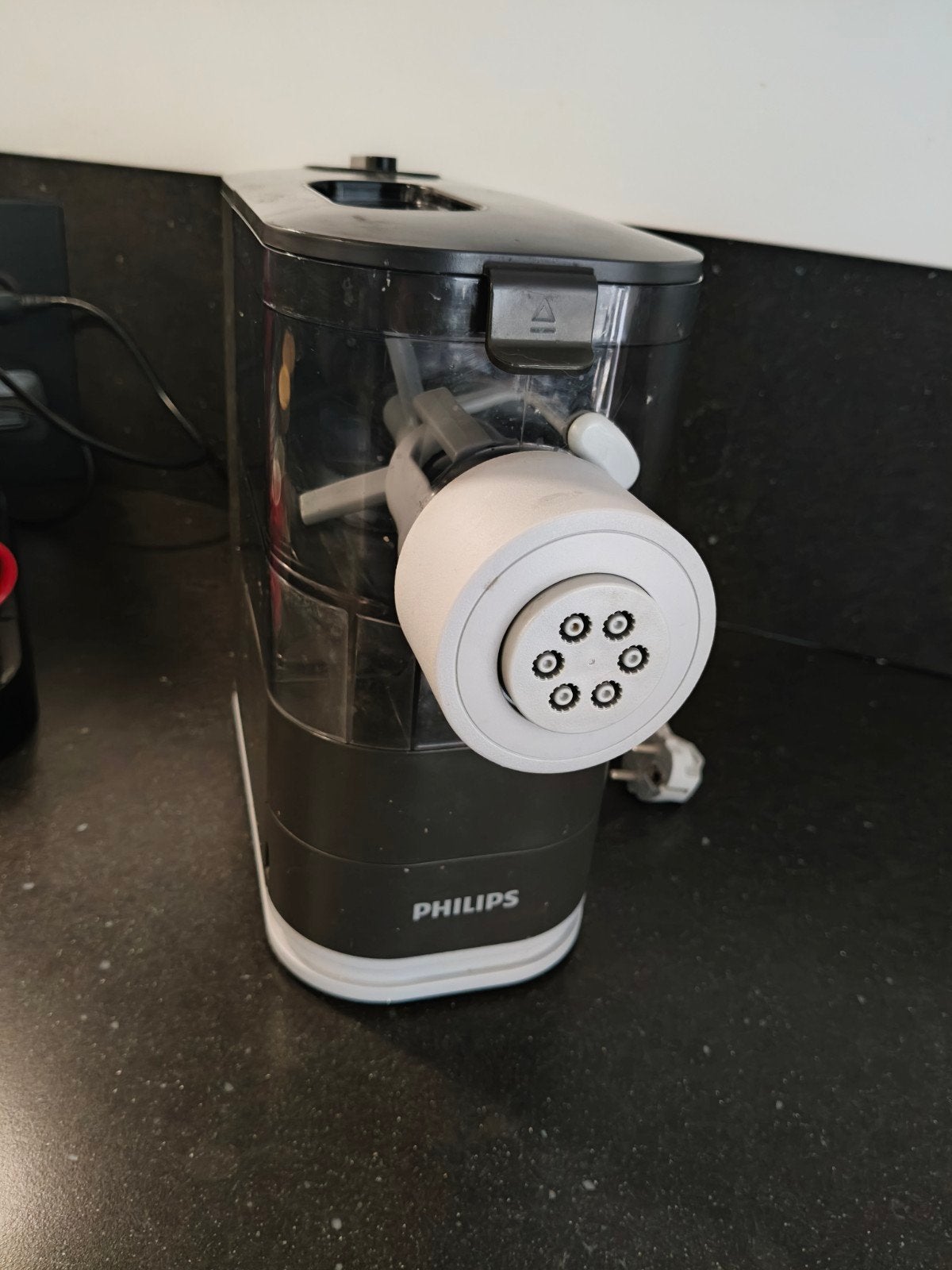 Philips Pastamaker HR2334 - Zo goed als nieuw, Ophalen, 1 tot 2 liter, Zo goed als nieuw, Vaatwasserbestendig