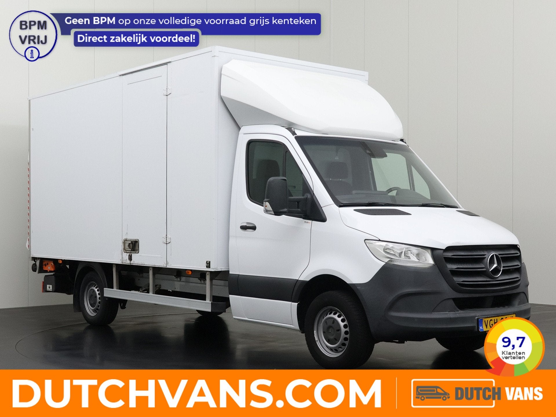 Mercedes-Benz Sprinter 314CDI Bakwagen+Laadklep | Dakspoiler, Auto's, 13 km/l, Dealer onderhouden, Gebruikt, 2000 kg