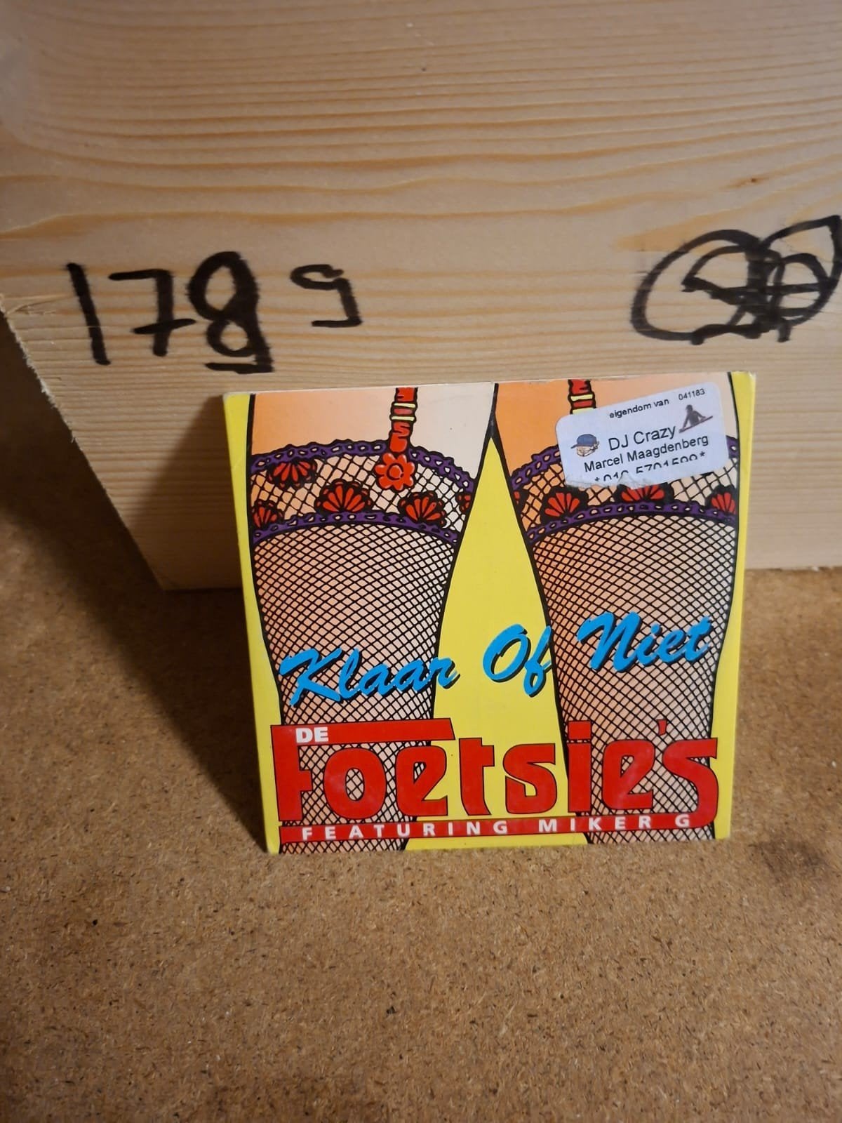 De Foetsies - Klaar Of Niet (CD Single), Ophalen of Verzenden
