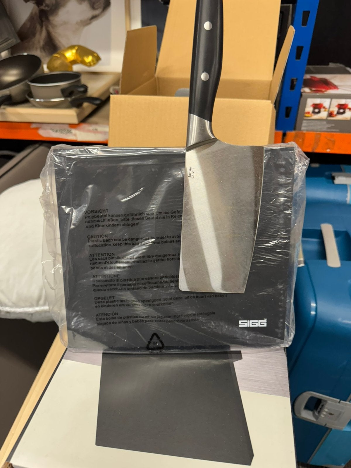 magnetisch messenblok… mooi in keuken!!, Ophalen of Verzenden, Zo goed als nieuw