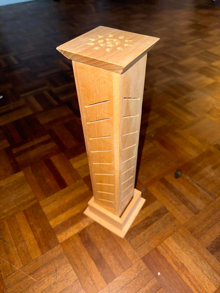 Houten wierookbrander, Ophalen, Hout, Gebruikt, Overige stijlen