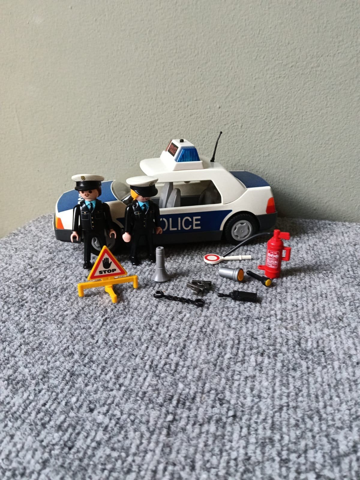 Playmobil Politie Auto met Agenten en Accessoires, -, Complete set, -, Voertuig