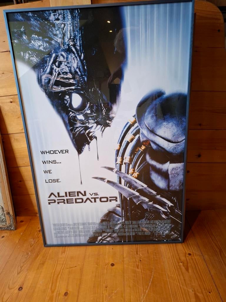 Metalen lijst met Aliens vs Predator filmposter, Ophalen