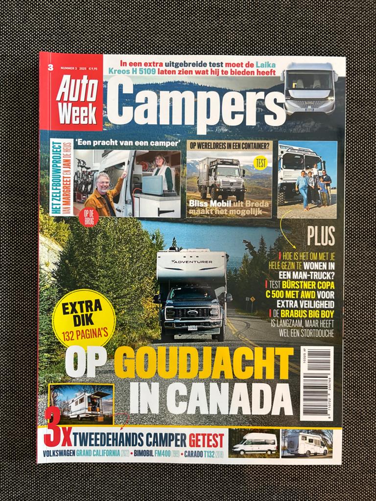 AutoWeek Campers: Laika Kreos H 5109 Test & Meer!, Ophalen of Verzenden, Nieuw