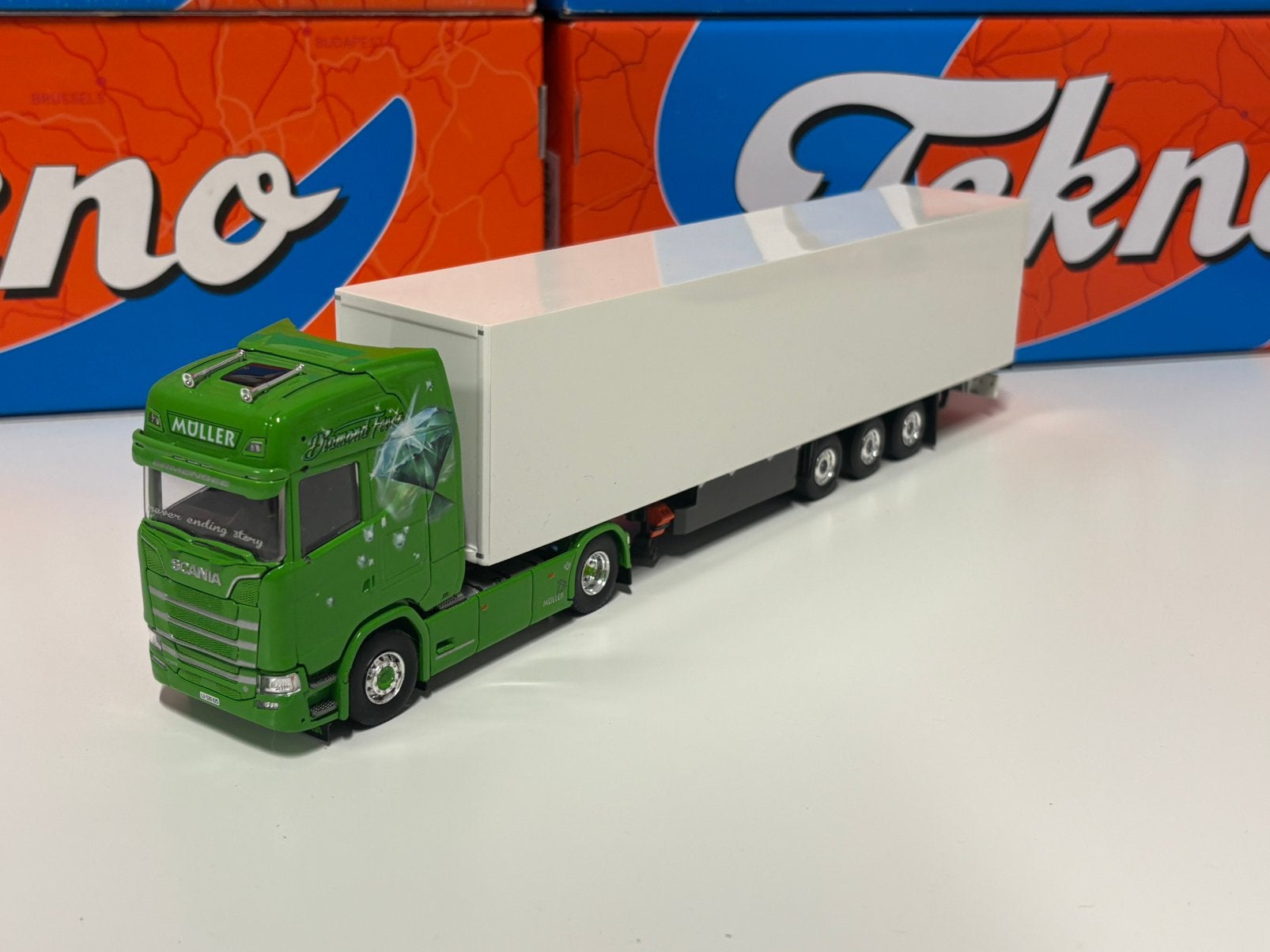 Tekno Muller, Ophalen of Verzenden, Zo goed als nieuw, Bus of Vrachtwagen, Tekno