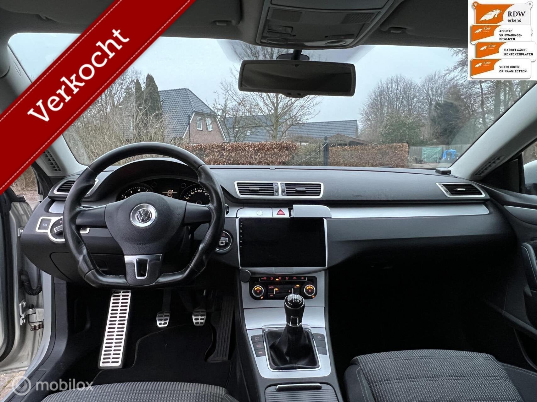 Dikke Volkswagen Passat CC 1.8 TSI 4p. bj 2008., Auto's, Voorwielaandrijving, 4 cilinders, 14 km/l, Handgeschakeld