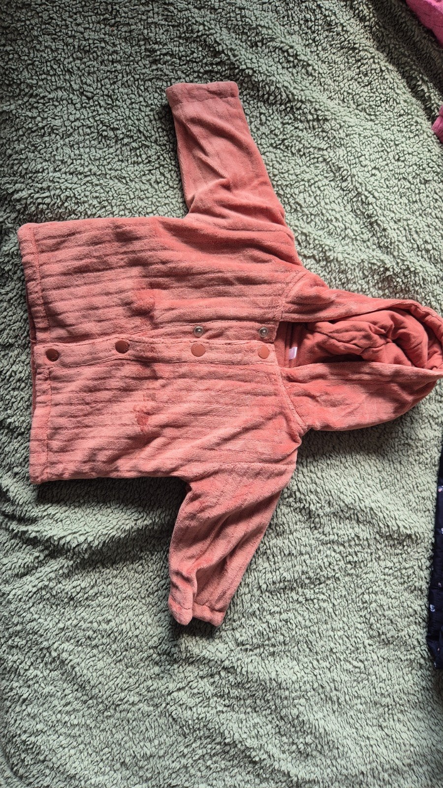 Roze babyjasje maat 56, Kinderen en Baby's, Ophalen, Gebruikt, Meisje, Jasje