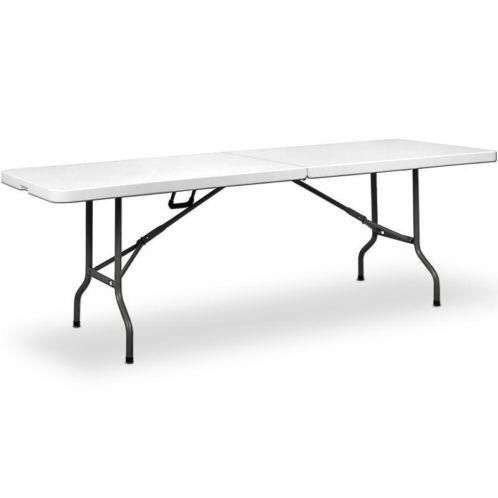 Grote Klaptafel / Campingtafel Vouwtafel 240 x 76 x 74 cm., Ophalen of Verzenden, Nieuw