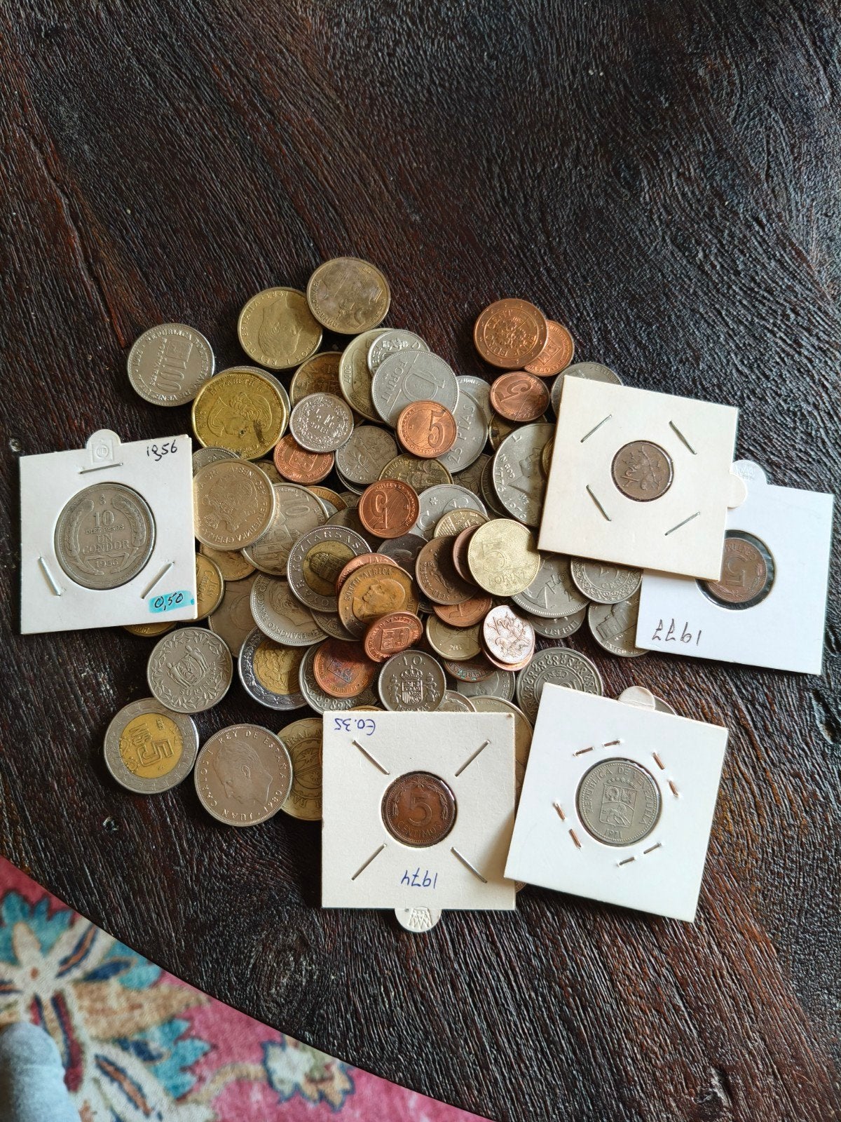 Diverse collectie oude munten - Wereldwijd, Postzegels en Munten, Ophalen of Verzenden, Vóór koninkrijk, Overige waardes, Losse munt