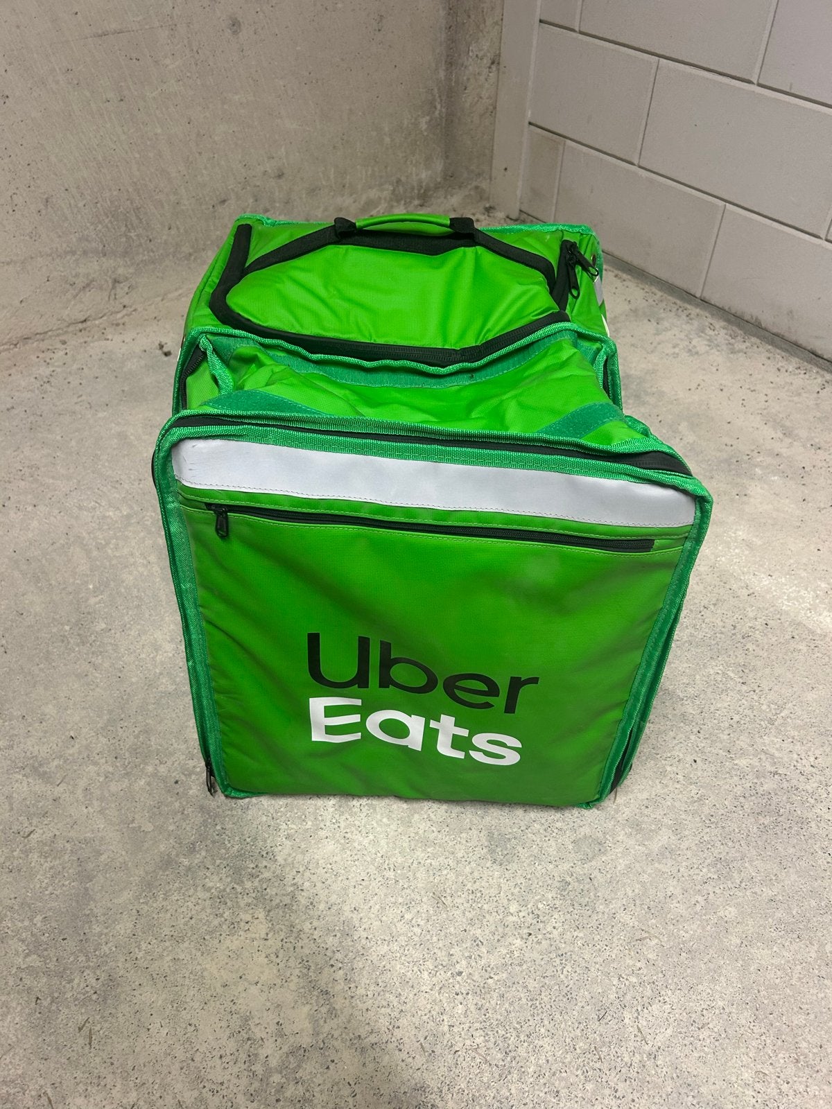 Uber Eats bezorgtas - Grote thermische rugzak, 40 cm of meer, Gebruikt, Waterdicht, Ophalen