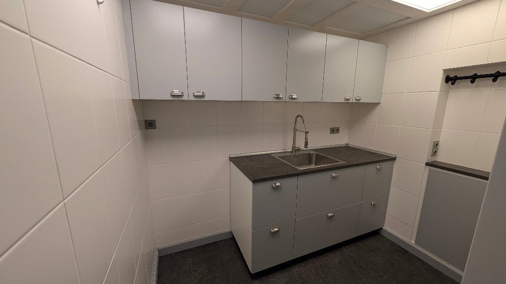 IKEA bijkeuken in nieuwstaat!, Ophalen, Zo goed als nieuw, 200 cm of meer, Grijs