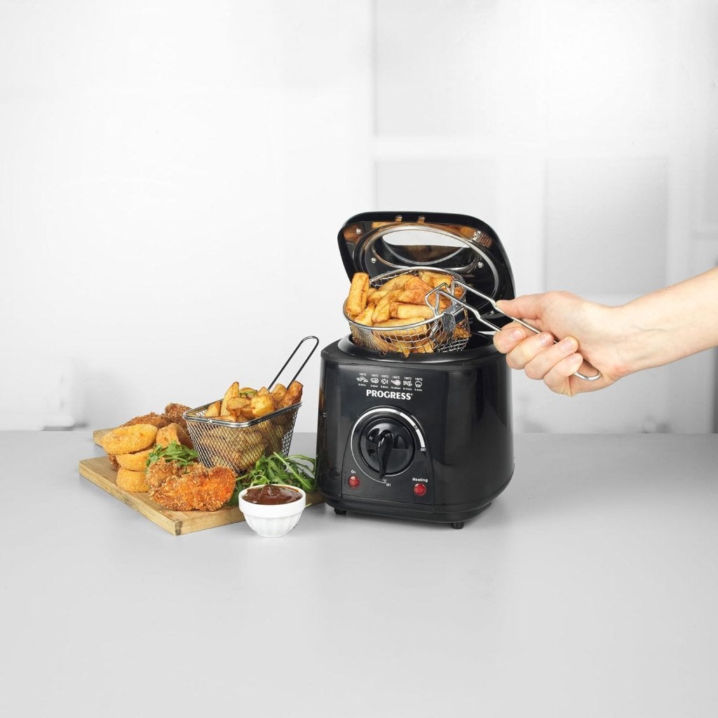 Nieuw: Mini frituurpan voor 1 persoon., Witgoed en Apparatuur, Frituurpannen, 1 tot 2 liter, Ophalen of Verzenden, Nieuw