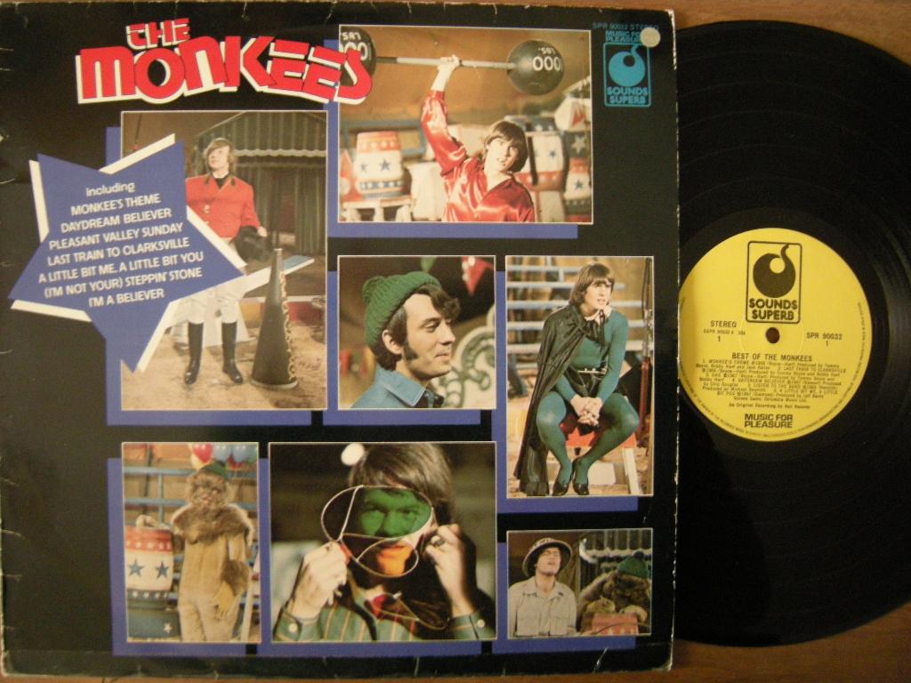 The Monkees (Best Of The Monkees), Cd's en Dvd's, Ophalen of Verzenden, 1970 - 1979, Gebruikt, 12 inch