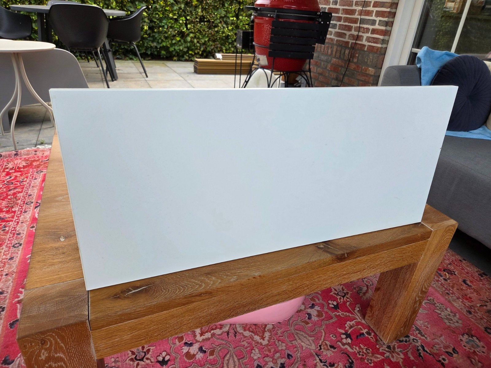 Lade op wielen voor IKEA Billy kast - Wit