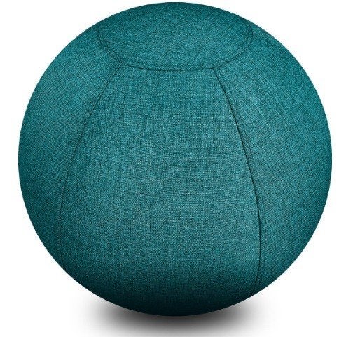 bureaustoel Workaball Zitbal - Ocean Blue - 65cm, Ophalen of Verzenden, Nieuw, Groen, Balstoel