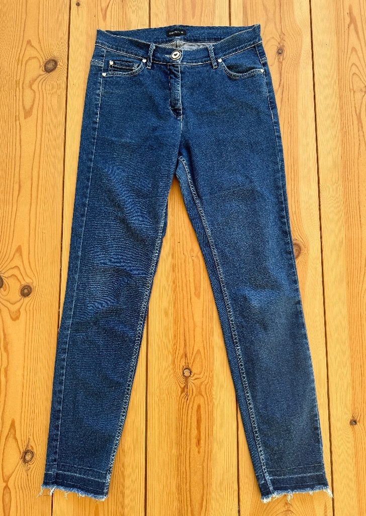 Caroline Biss Jeans / Spijkerbroek - Blauw Denim - maat 38, Blauw, Ophalen of Verzenden, Zo goed als nieuw, W30 - W32 (confectie 38/40)