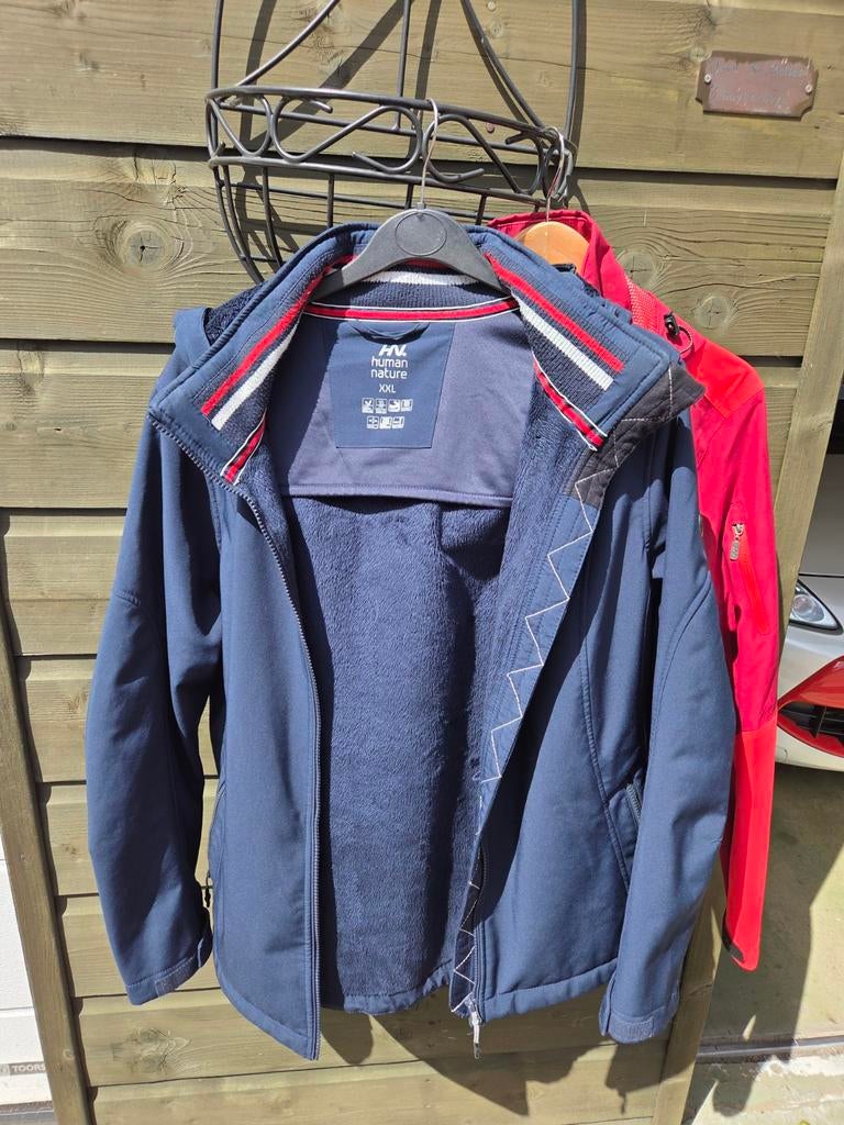 Human Nature Softshell Jas - Maat XXL, Kleding | Dames, Jassen | Winter, Blauw, Maat 46/48 (XL) of groter, Ophalen of Verzenden