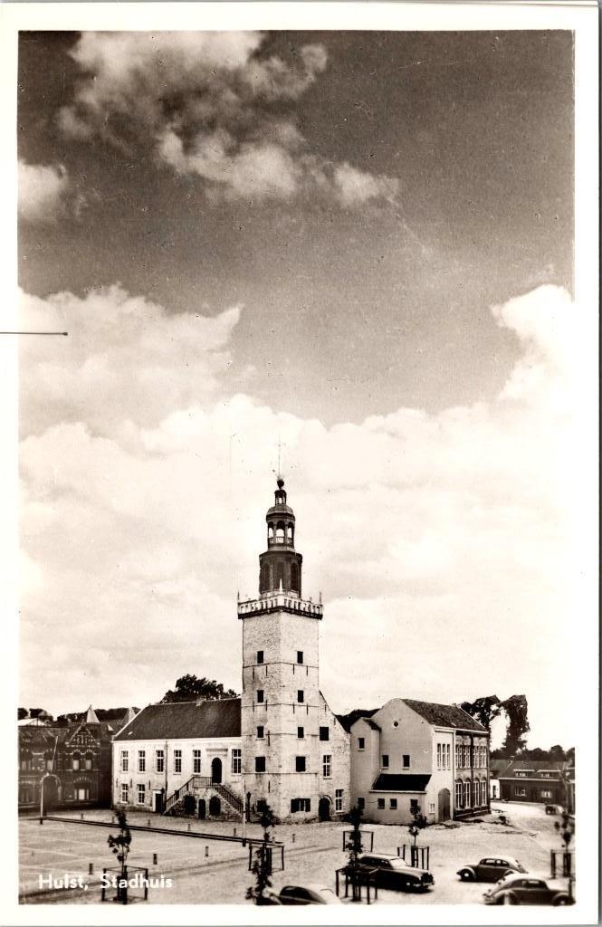 Stadhuis Hulst, Verzenden, 1940 tot 1960, Ongelopen, Zeeland