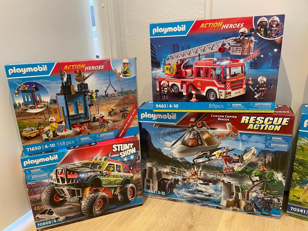 Lege Playmobil dozen: Dino Rise, Wildtopia & meer, Ophalen, Gebruikt, Los playmobil