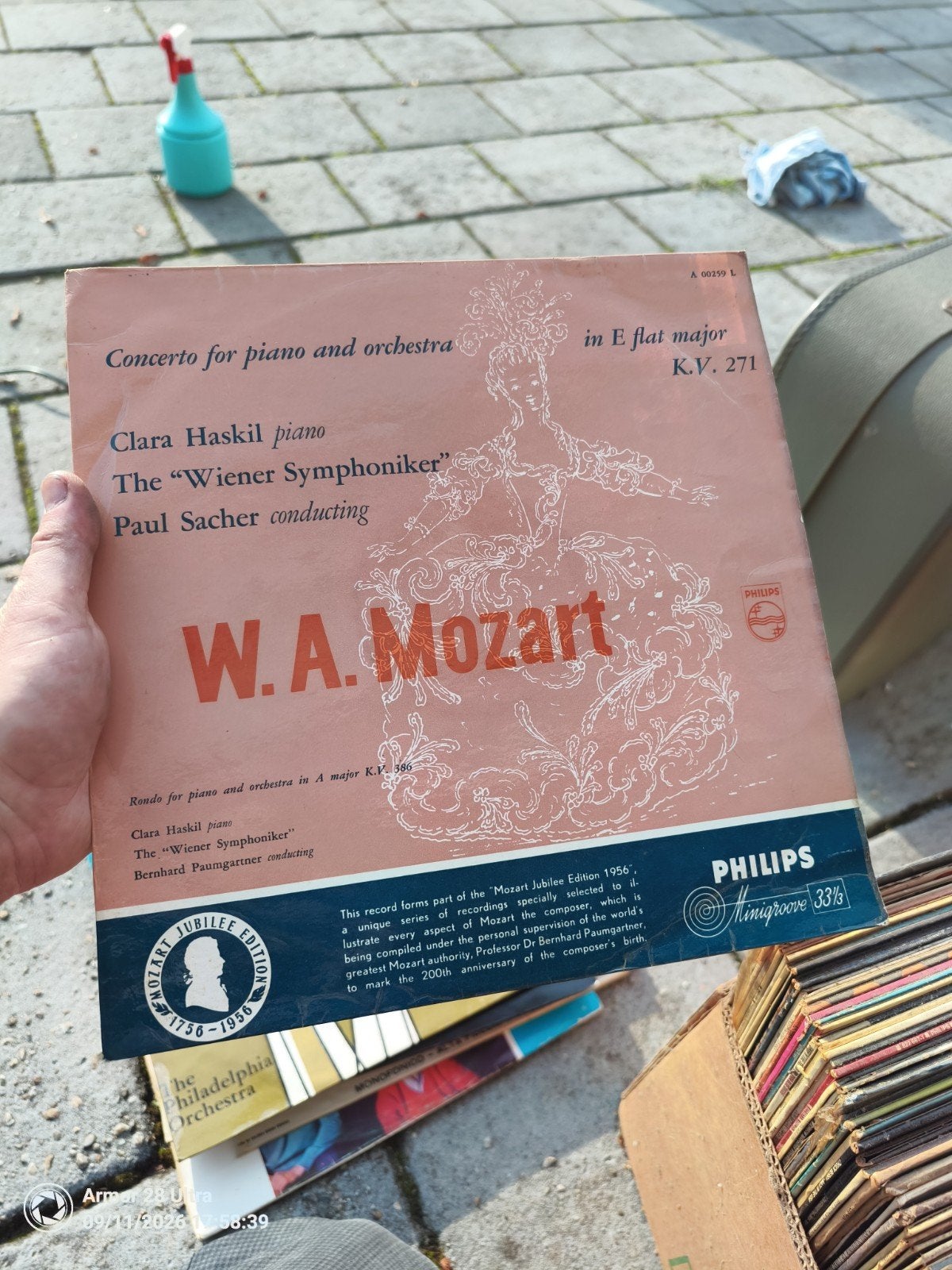 W.A. Mozart - Piano Concertos - Clara, Wiener Symphoni, Gebruikt, Soloconcert, Ophalen of Verzenden, Classicisme