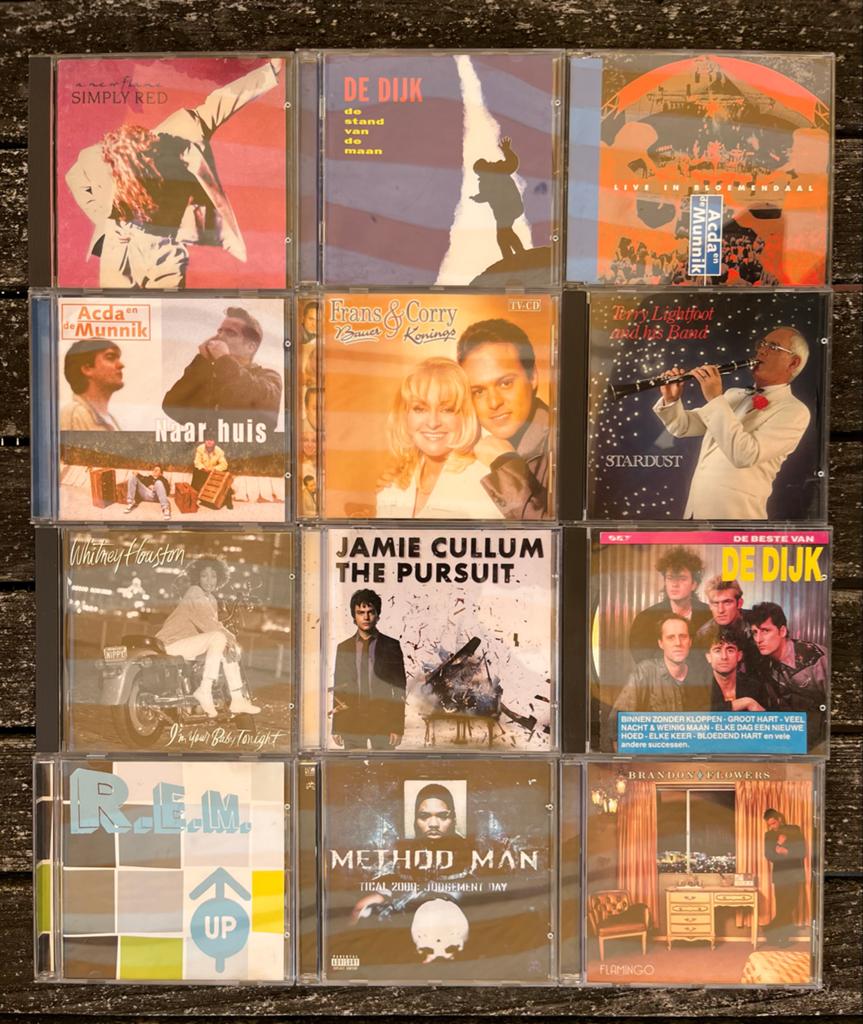 collectie van 36 CD's - Pop, Rock, Dance, NL talig 2, Ophalen of Verzenden, 1990 - 1999, Gebruikt