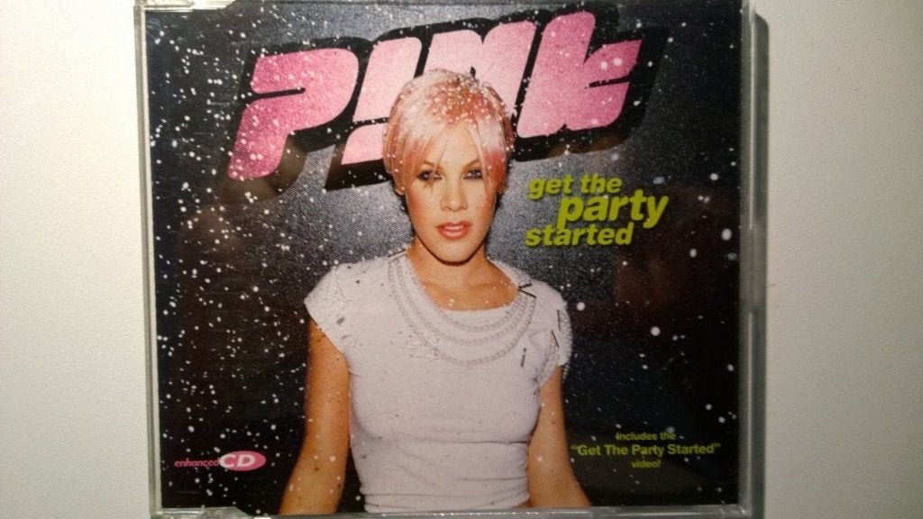 P!NK - Get The Party Started, Cd's en Dvd's, Cd Singles, Zo goed als nieuw, Pop, Ophalen of Verzenden