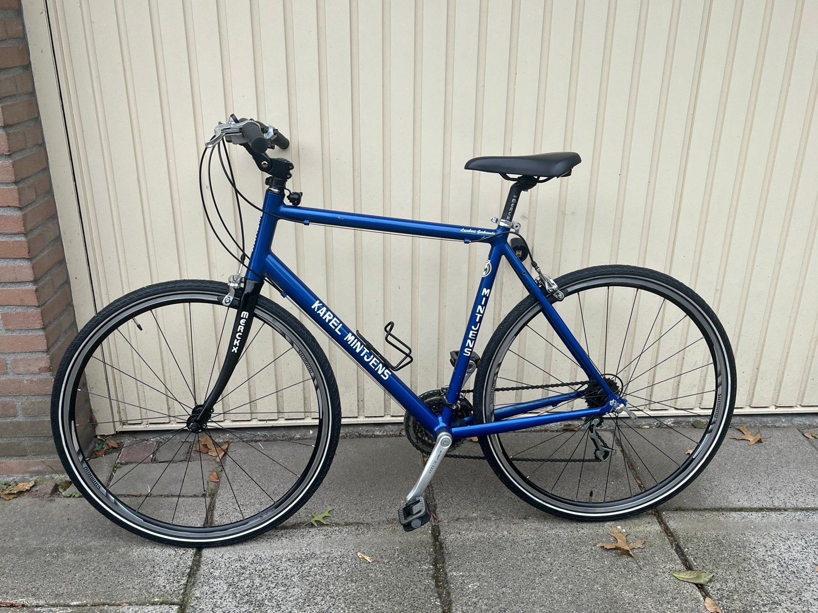Custom 1/1 Karel Mintjens racefiets - recent onderhoud, Fietsen en Brommers, Fietsen | Racefietsen, Overige merken, Overige materialen