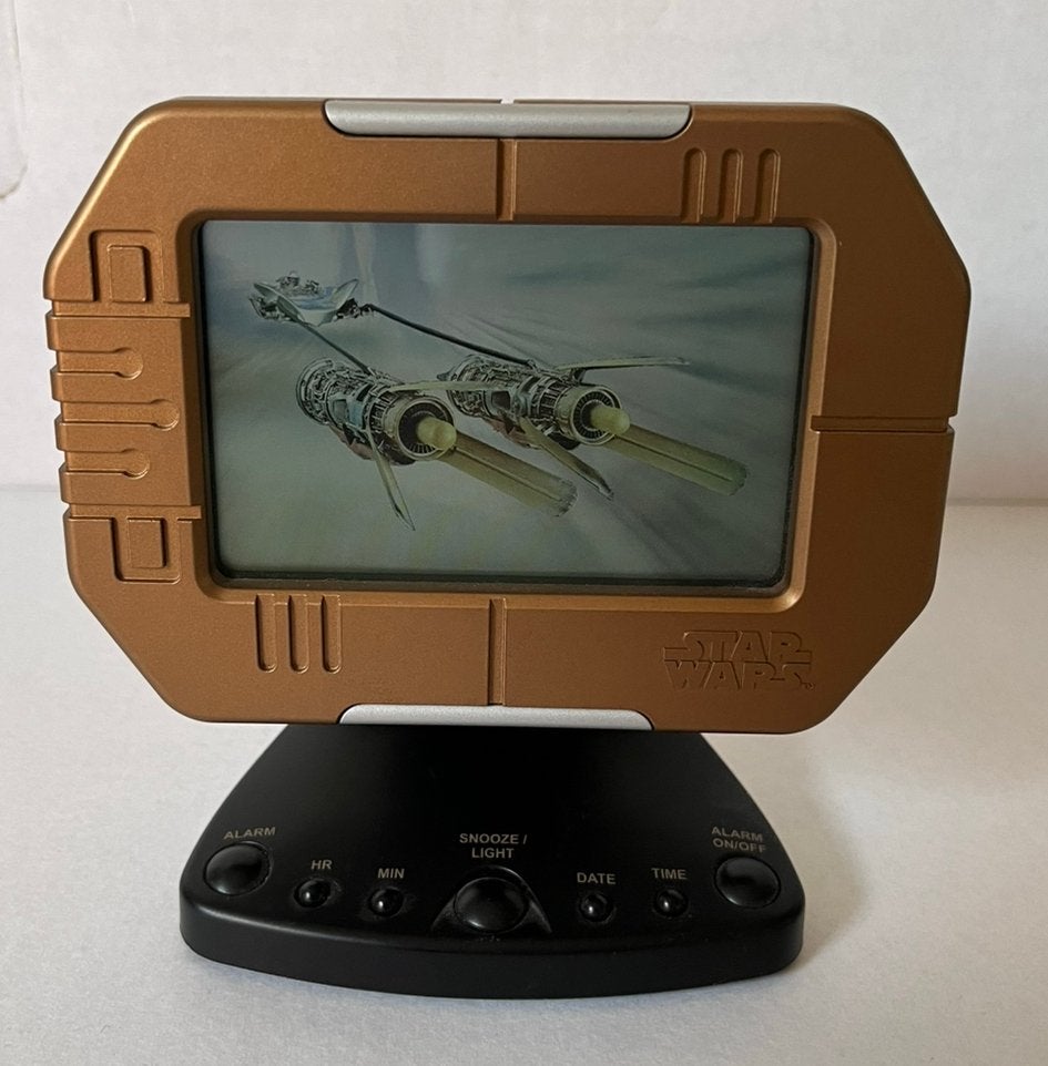Star Wars episode 1 pod race alarm clock, Ophalen of Verzenden