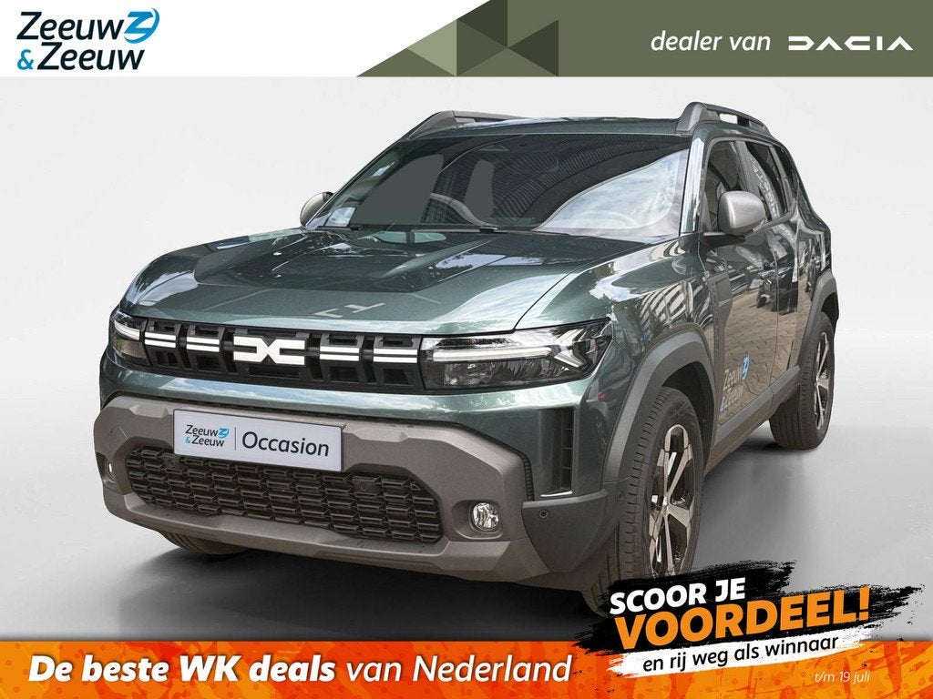 Dacia Duster 1.6 Hybrid 140 Journey NAVIGATIE AIRCO 360CAMER, 12 maanden, Stof, 4 cilinders, Origineel Nederlands