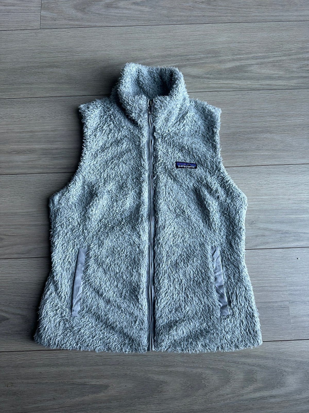 Patagonia Los Gatos Fleece Bodywarmer - Grijs - Maat S, Ophalen of Verzenden, Zo goed als nieuw, Maat 38/40 (M), Grijs