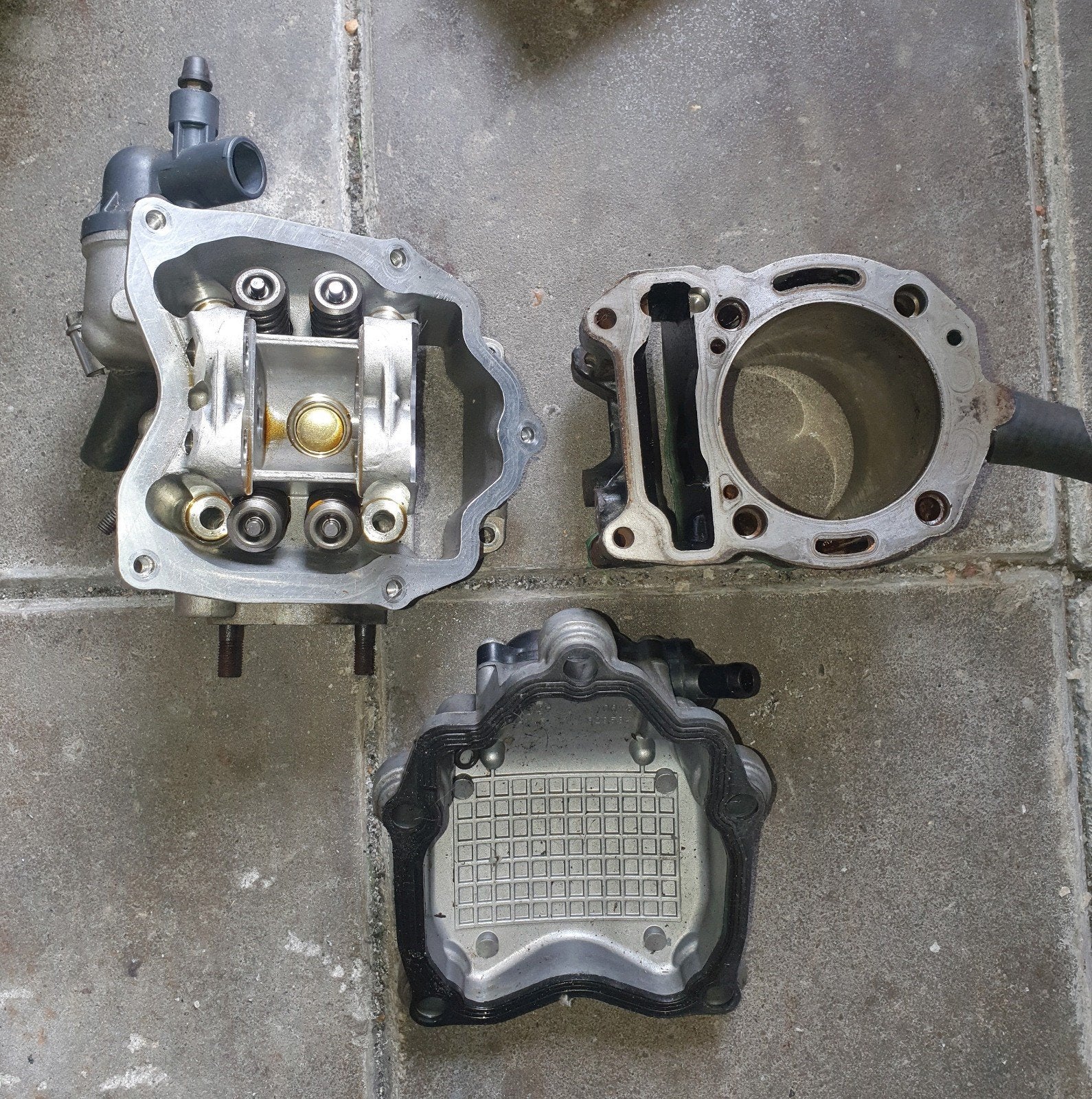 Cilinderkop en cilinder 300cc MP3, Ophalen of Verzenden