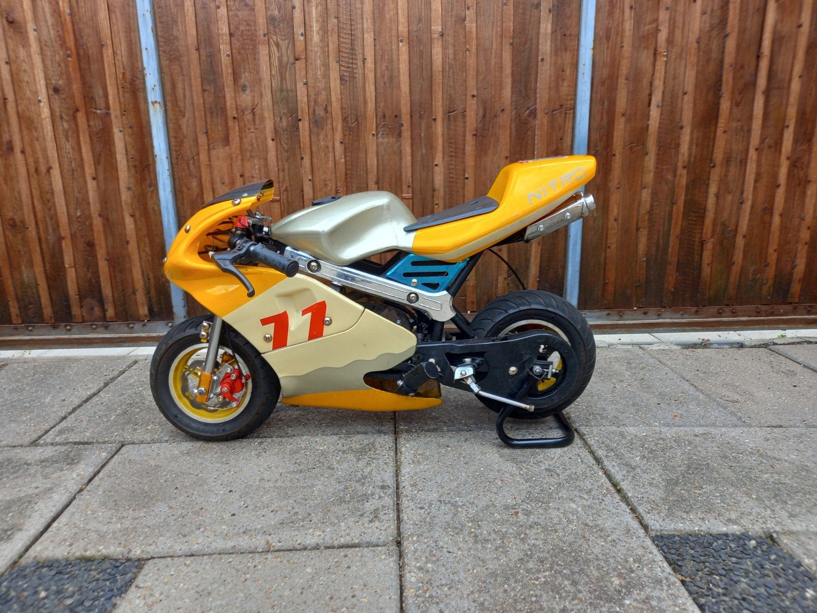 50cc 2-takt Minibike - Alles werkt perfect!, Ophalen, Gebruikt, Overige typen, Nitro