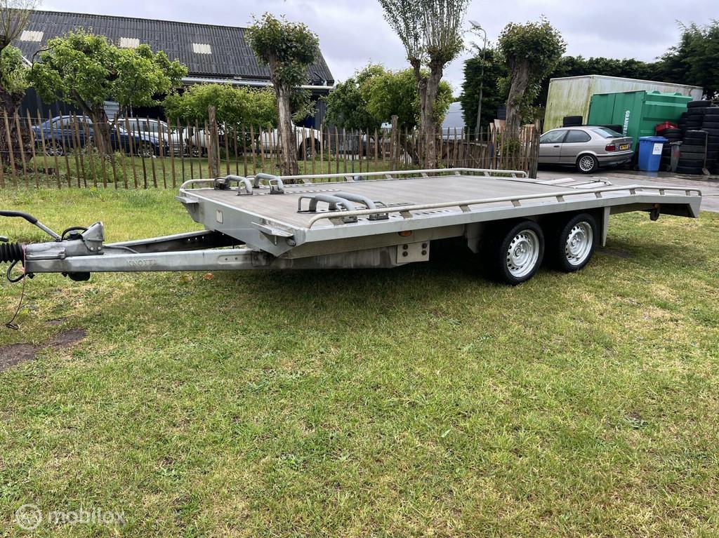 Tijhof TA 30 ANN 2500 kg laadvermogen ., Auto diversen, Aanhangers en Bagagewagens