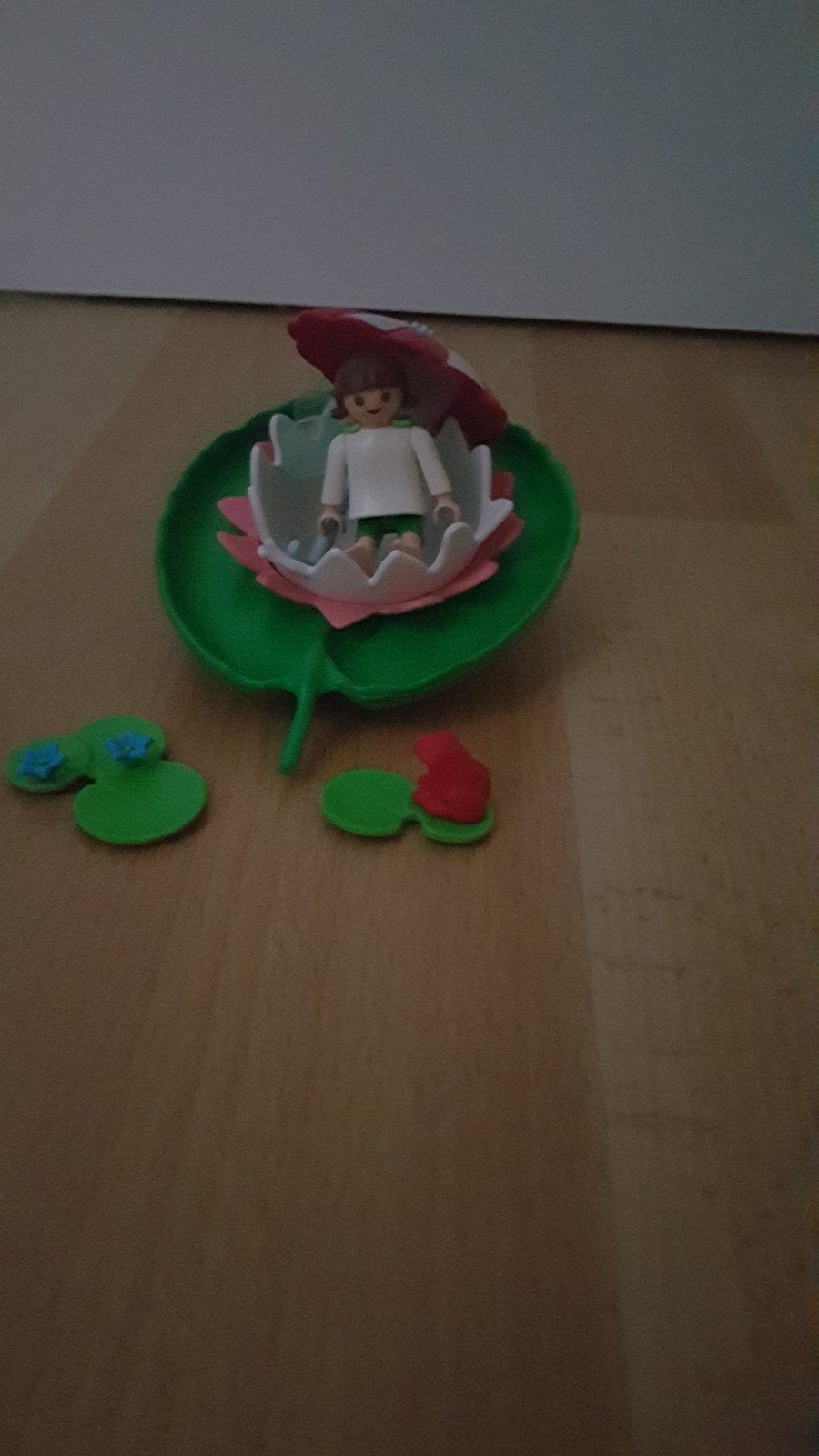 Playmobil waterlelie met figuur en accessoires, Ophalen of Verzenden, Gebruikt
