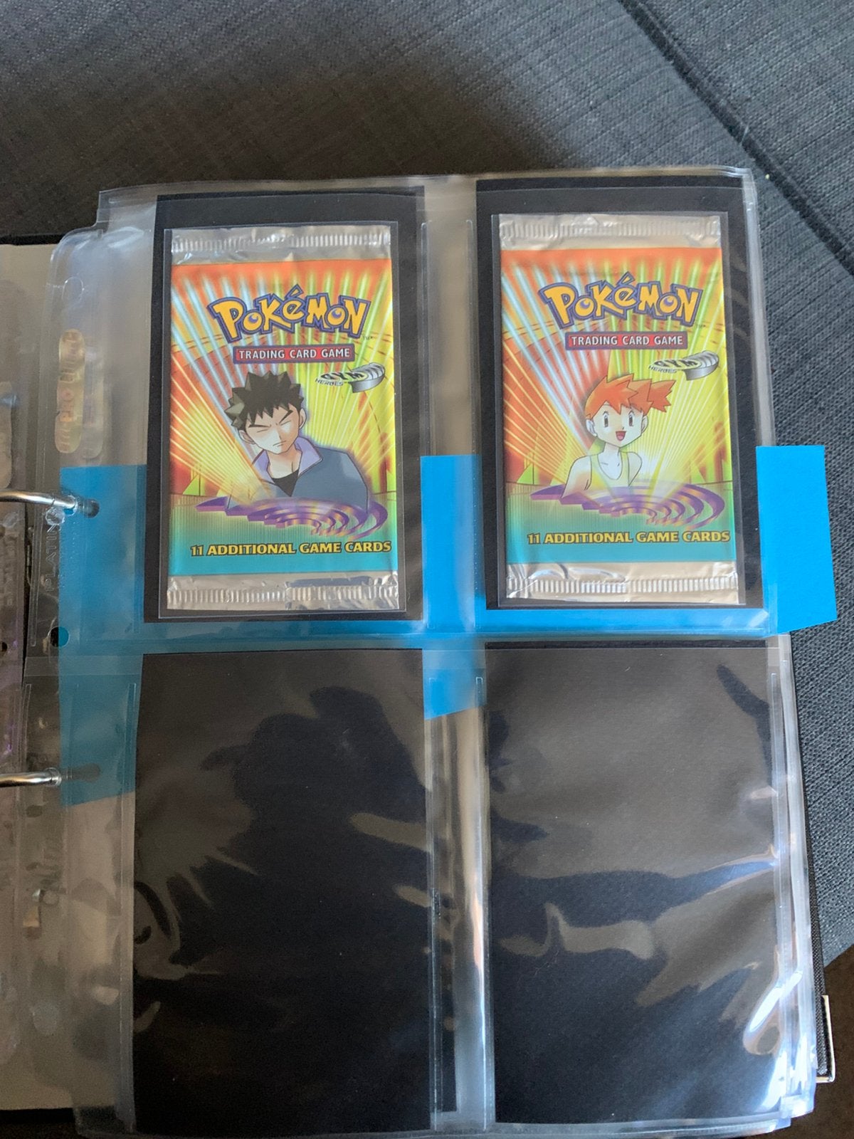 Pokemon packs (leeg) en lege bb team rocket voor verzameling, Ophalen of Verzenden, Zo goed als nieuw