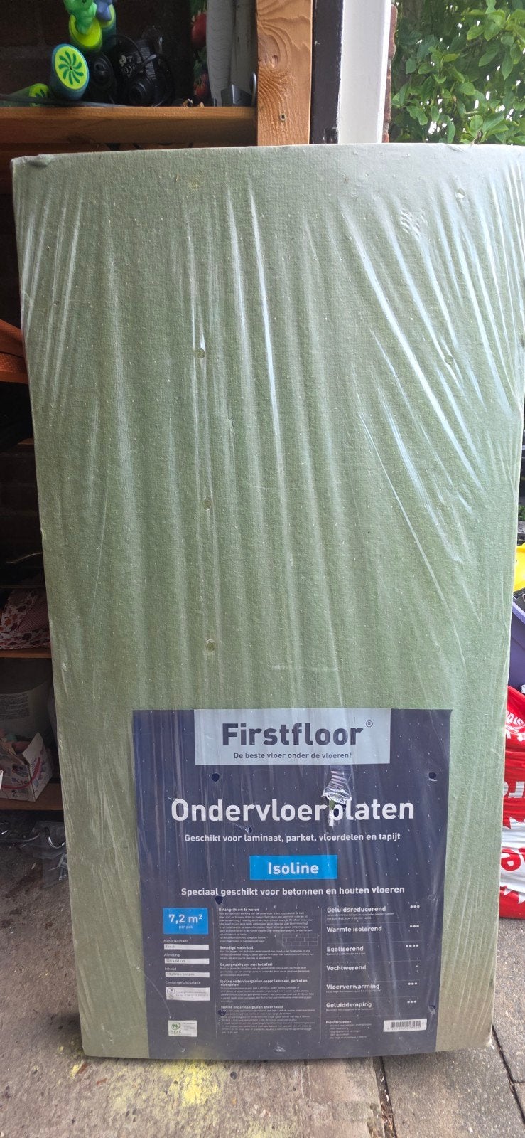 Firstfloor Isoline Ondervloerplaten - 7,2 m², Doe-het-zelf en Verbouw, Ophalen, Nieuw, 5 tot 10 m²
