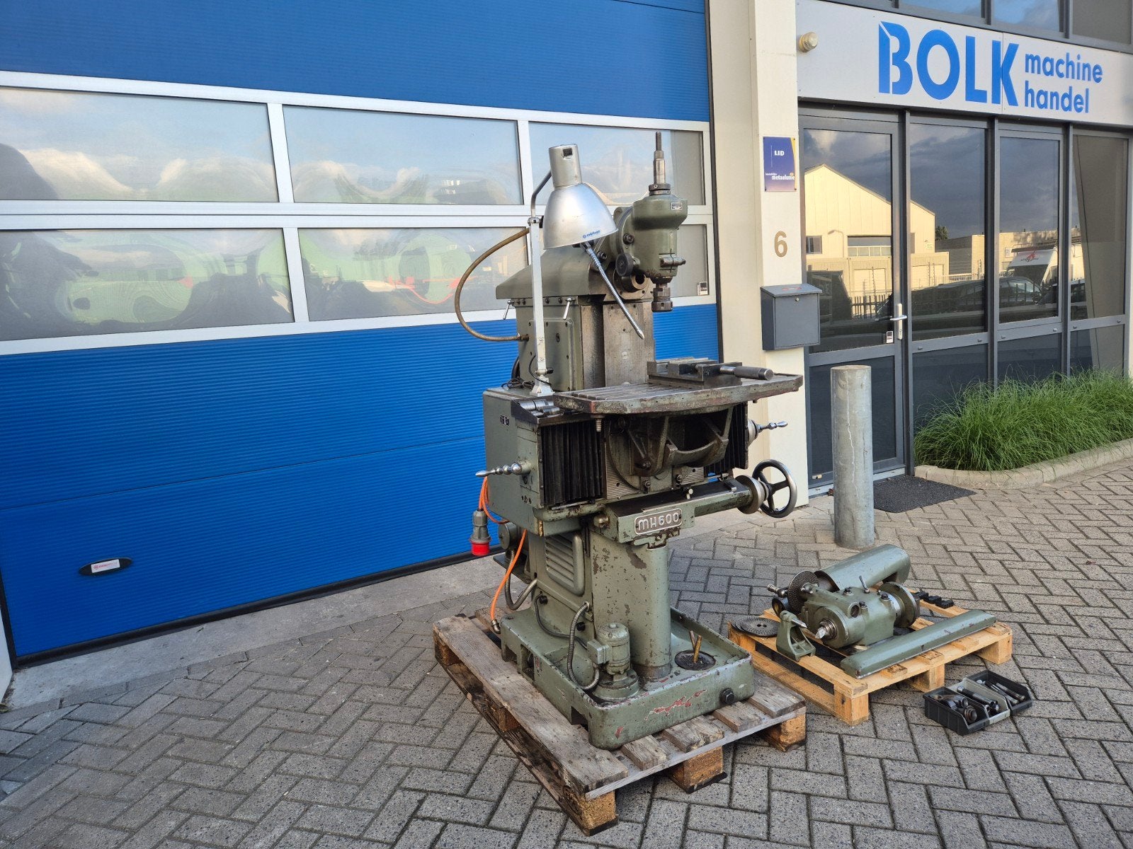 MAHO MH 600 Universele Freesbank compleet veel toebehoren!!, Doe-het-zelf en Verbouw, Gereedschap | Freesmachines, Gebruikt, Duitsland