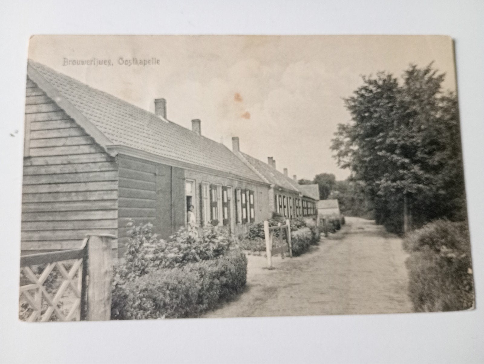 Oostkapelle Brouwerijweg 1921, Ophalen of Verzenden, 1920 tot 1940, Gelopen, Zeeland